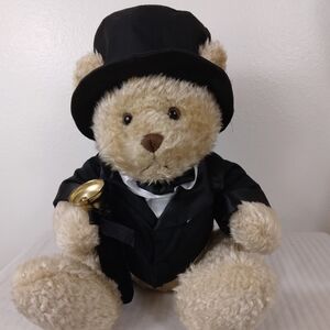Dillards Ring In The Millennium With Wellington Bear 2000 Plush
